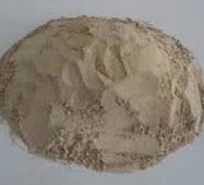 Barite and Bentonite powders displayed on Made in Oman Gate website listing.